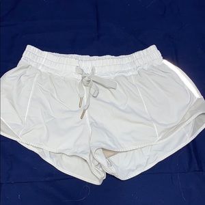 Size 4 white lululemon shorts !!!